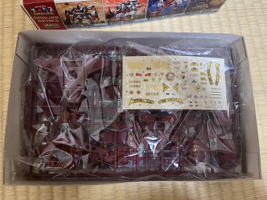 プラモデル 1/48 イシュキック（超時空世紀オーガス）組立全塗装済