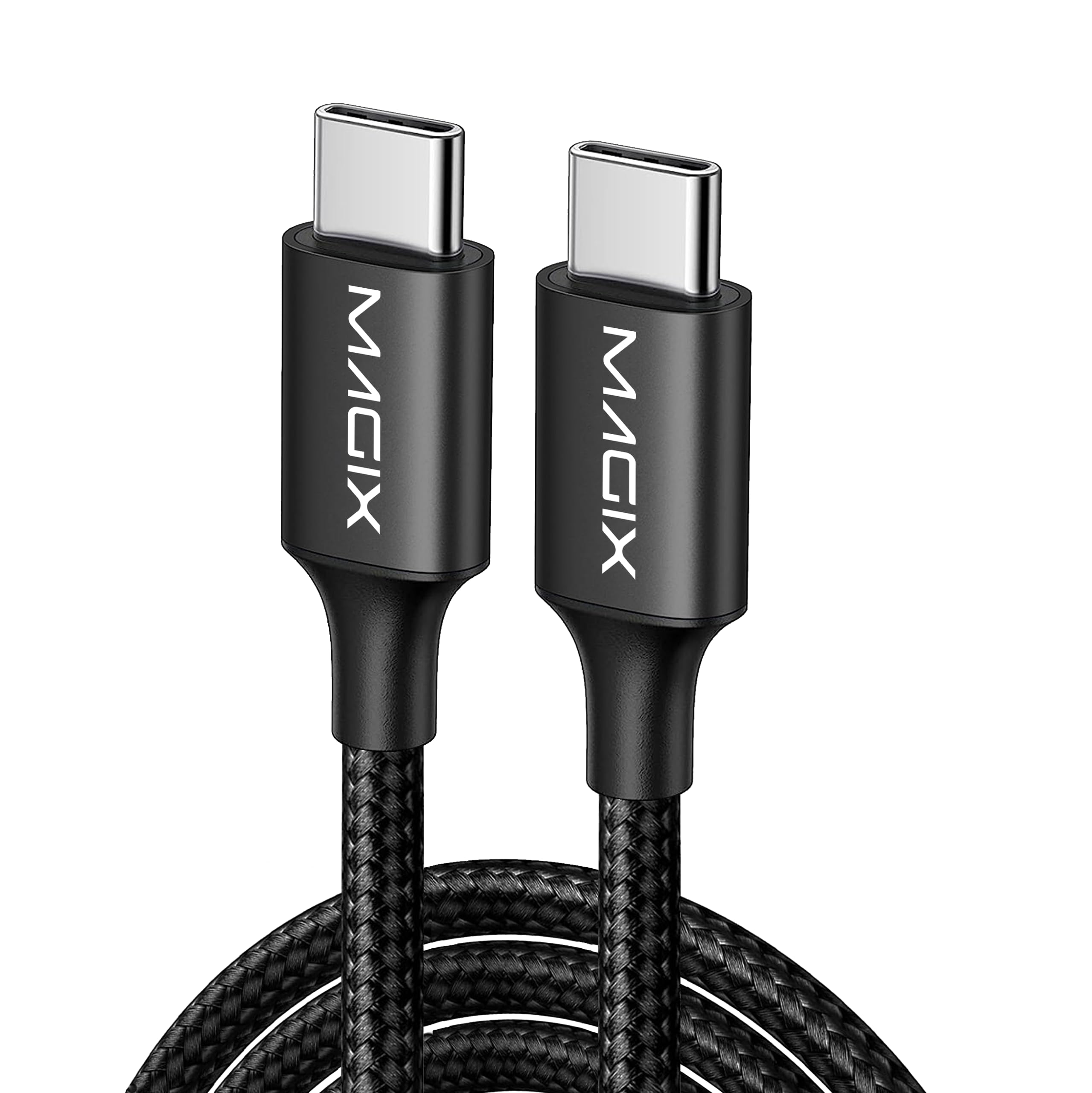 Magix USB-C-Kabel 0,5m, 100W PD & 10 Gbit/s, 4K 60Hz, Schnelles Laden Für MacBook, IPad, Galaxy