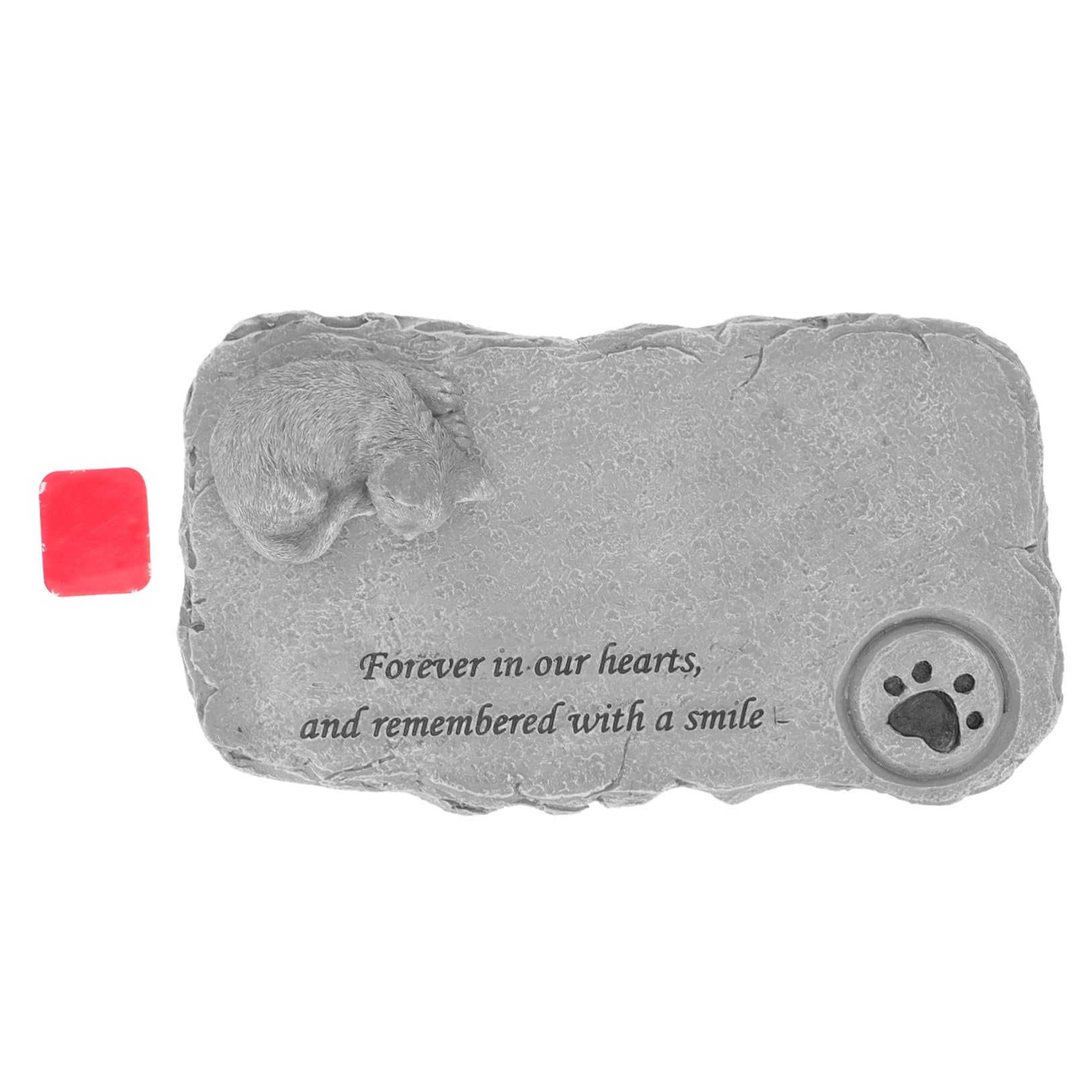 Hohopeti Lápida Conmemorativa del Gato Adorno De Lápida Mascotas Lápida Sepulcral Mascotas De Jardín Lápida Conmemorativa Mascotas Lápida Conmemorativa del Gato Piedra