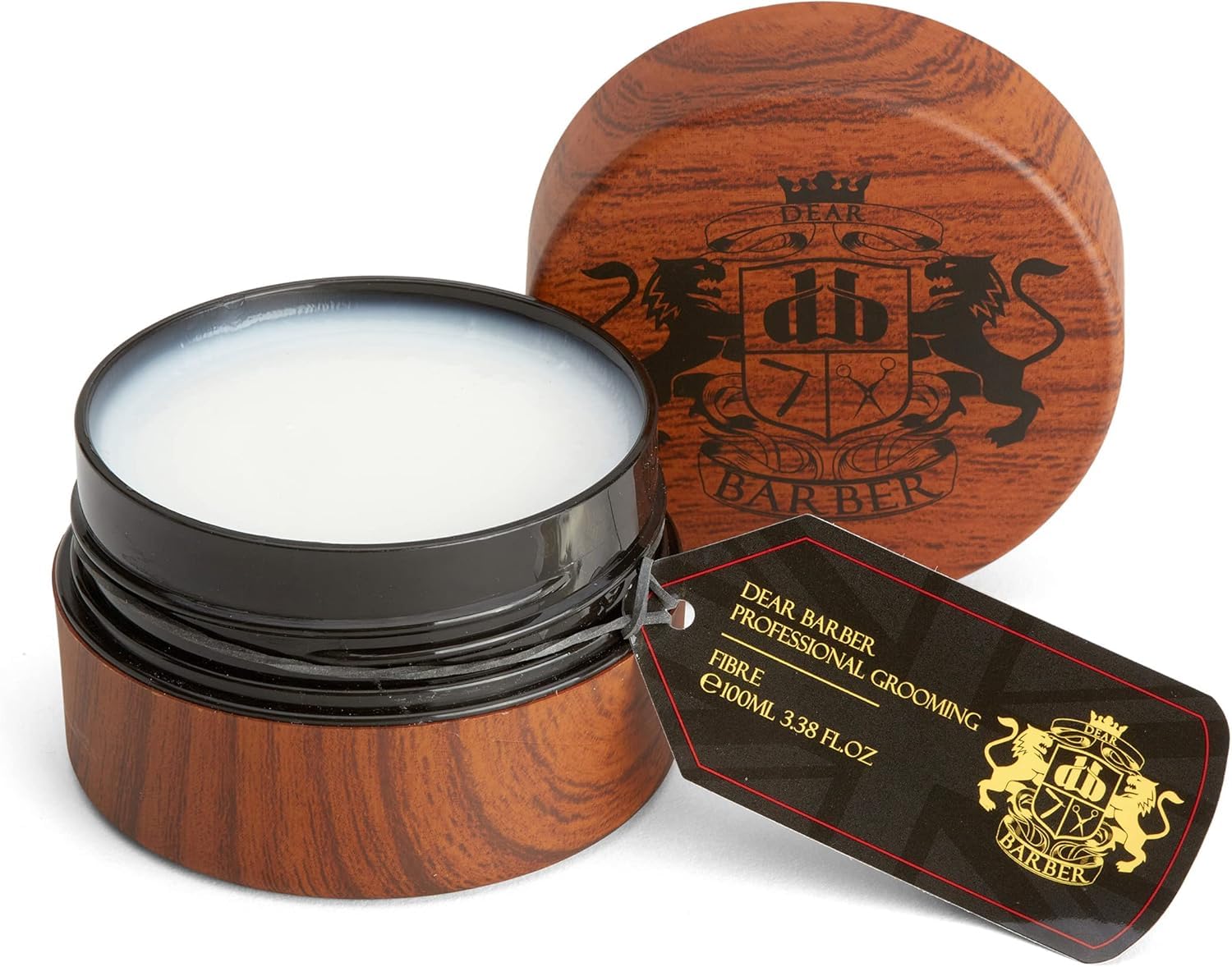 Dear Barber Duo Pack de Pâte Coiffante Fibreuse, 100ml chacun.