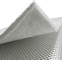 Vista 2 de Reduce Radiant Heat Heatshield Armadura de Aluminio de 1/2 pulgada de grosor x 1 pie de ancho x 3 pies de largo, escudo térmico para tubo de escape