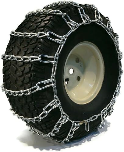 Miniatura 3 de The ROP Shop  Par de 2 cadenas de neumáticos de eslabones 13x5x6 para soplador de nieve Troy-Bilt, Ariens y Husqvarna