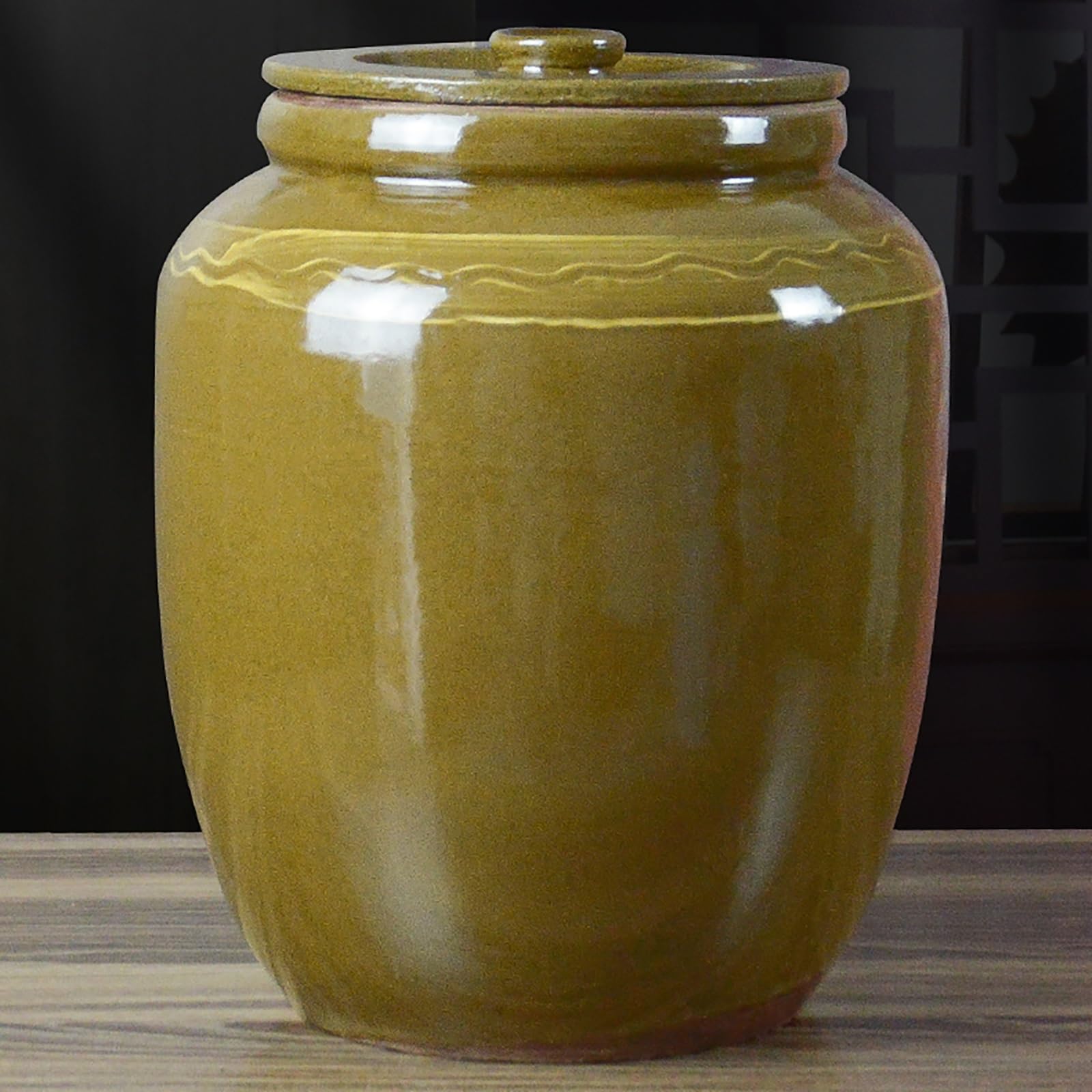 Contenitore Per Riso In Ceramica, Contenitori Ermetici Con Coperchio, Dispenser Per Cereali, Contenitori Cucina Per Farina, Prodotti Da Forno, Cereali, Cibo Per Animali(13KG)