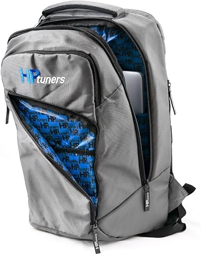 Miniatura 8 de HP Tuners Mochila de viaje resistente con dos bolsillos de almacenamiento para computadora de hasta 17 pulgadas y accesorio de equipaje con ruedas,