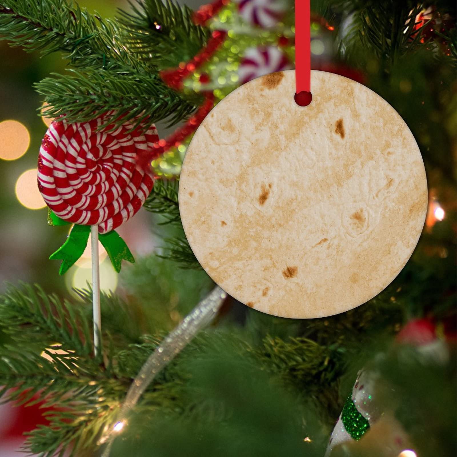 1Set pendenti di canna di zucchero di natale rosso bianco albero di natale ornamenti appesi casa 2024 Navidad decorazioni per feste di natale di