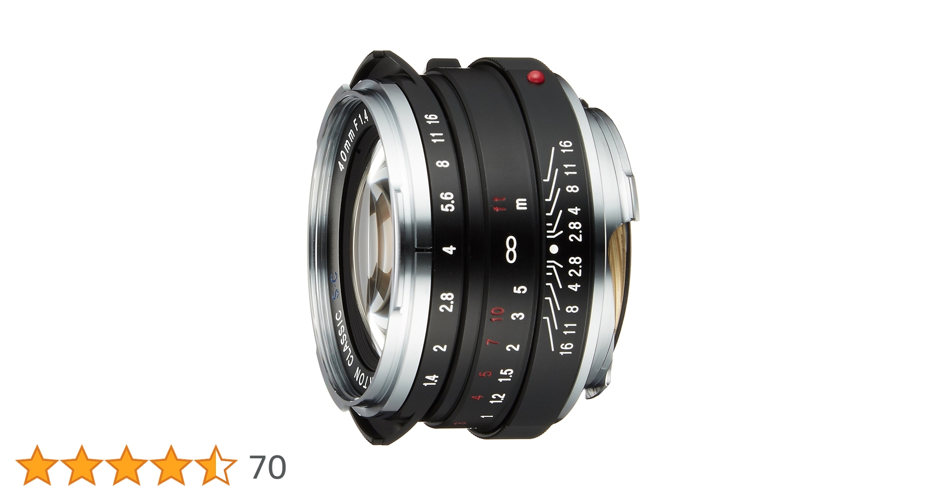 レンズ(単焦点) LEICA - VOIGTLAENDER NOKTON CLASSIC40F1.4 S.C 新品)Voigtlander (フォクトレンダー) NOKTON classic 40mm F1.4
