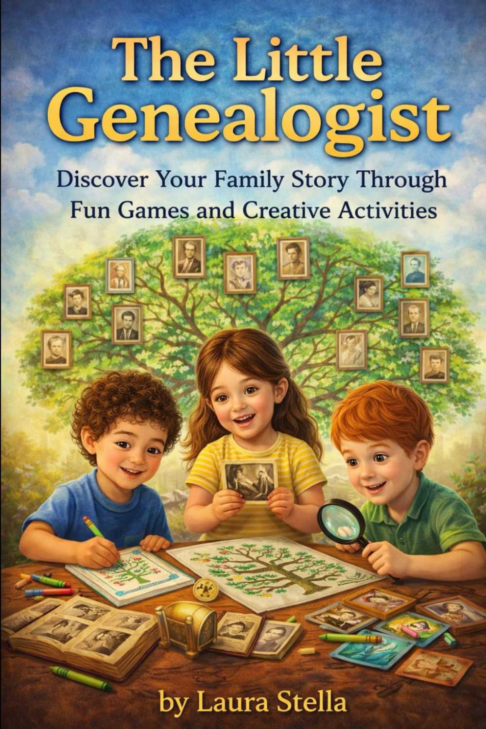 The Little Genealogist: Discover Your Family Story Through Fun Games and Creative Activities