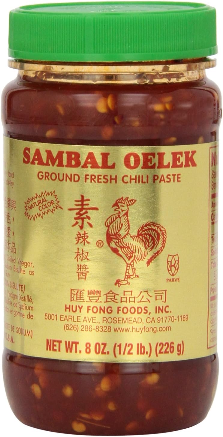 Sambal Oekel, 8-Ounce Jars (Pack of 24)