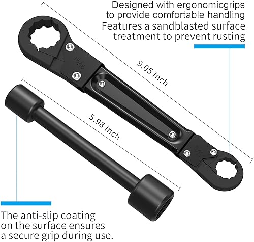 Miniatura 2 de Llave de parada angular, herramienta de extracción de parada angular, herramienta de llave de fontanería para instalar un nuevo tope de ángulo de