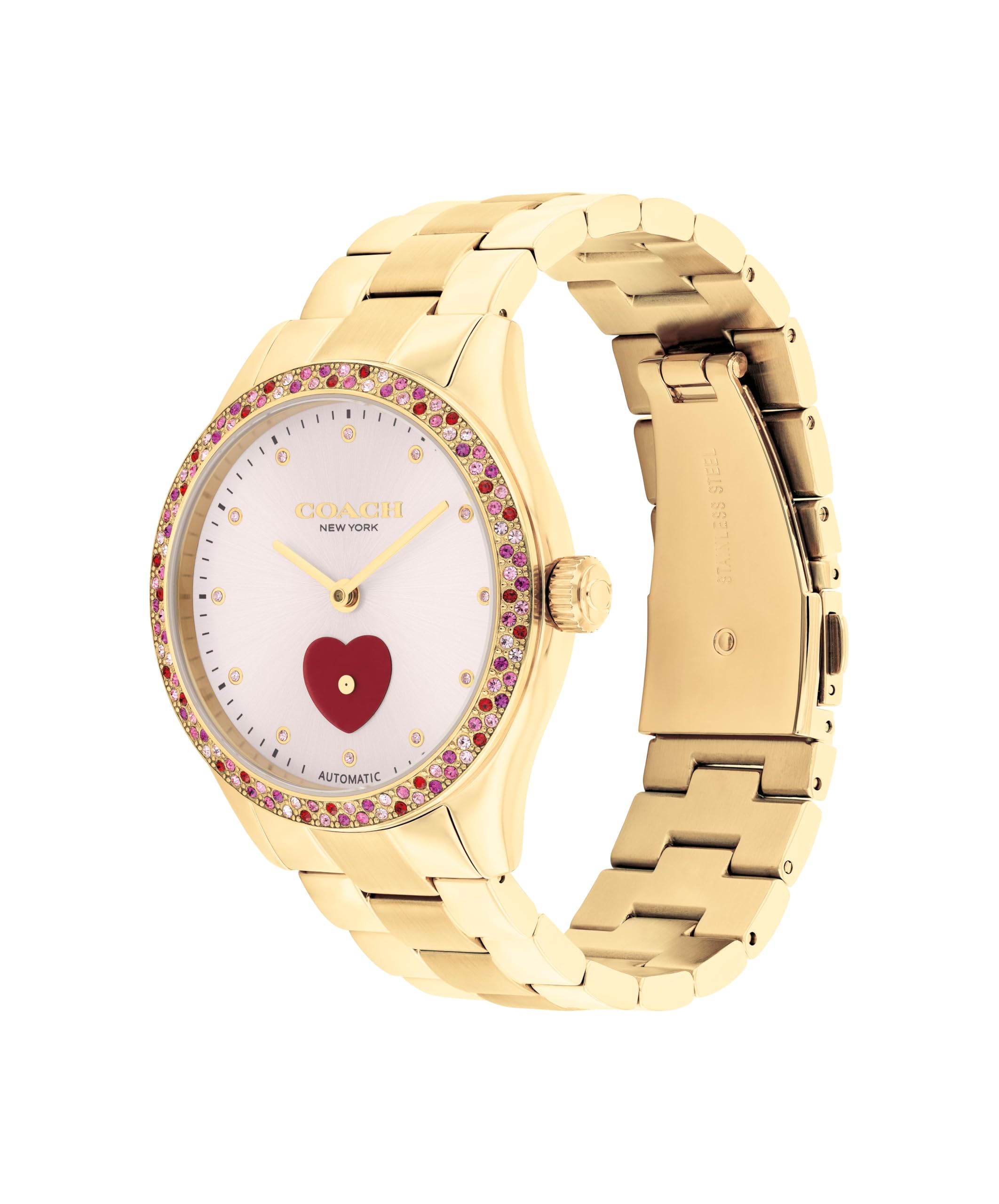 Brooks Women's Automatic Watch 38mm Stainless Steel - Dettaglio