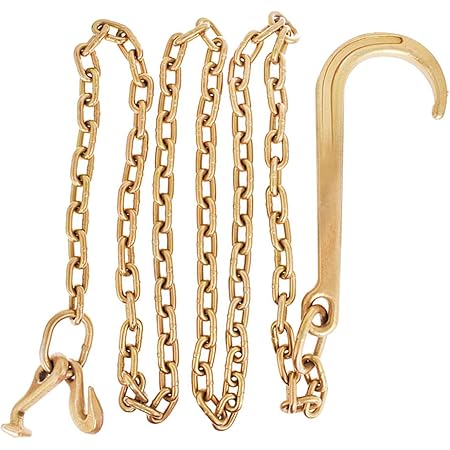 VEVOR G80 V Bridle Chain, 5/16 In. X 2 Ft. Towing Chain Bridle With 15 In. J Hooks R Hooks And Grab Hooks Heavy Duty Transport Szgltj5162ft00001v0 - Foto 13