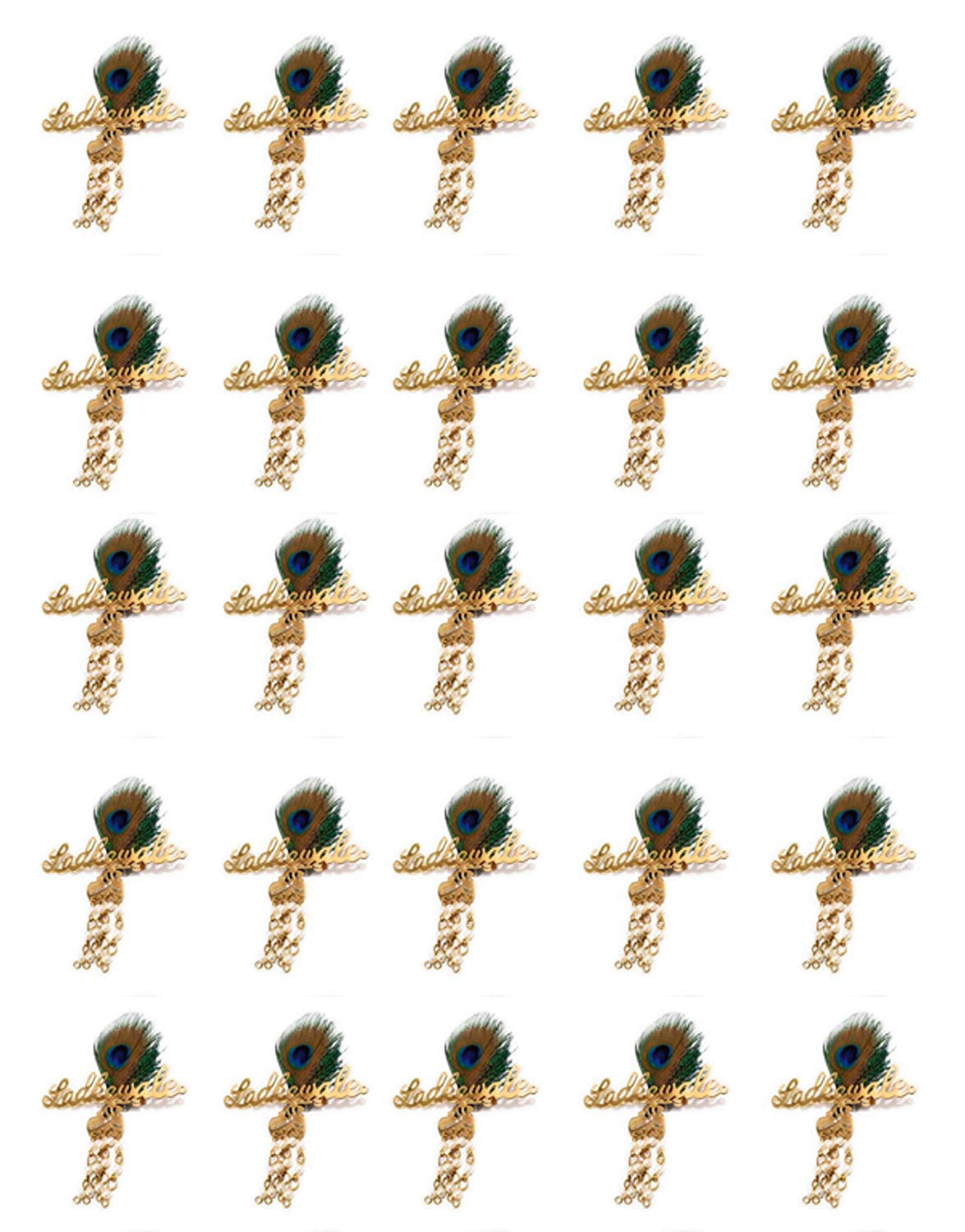 See full amazon price history chart for Jain saab Golden Gold Plated Metal Ladkewale with Mor Pankh Brooch for Men and Women -20 Pieces Jain saab Golden Gold Plated Metal Ladkewale with Mor Pankh Brooch for Men and Women -20 Pieces (B085HYGLD9) Amazon Price History, Amazon Price Tracker