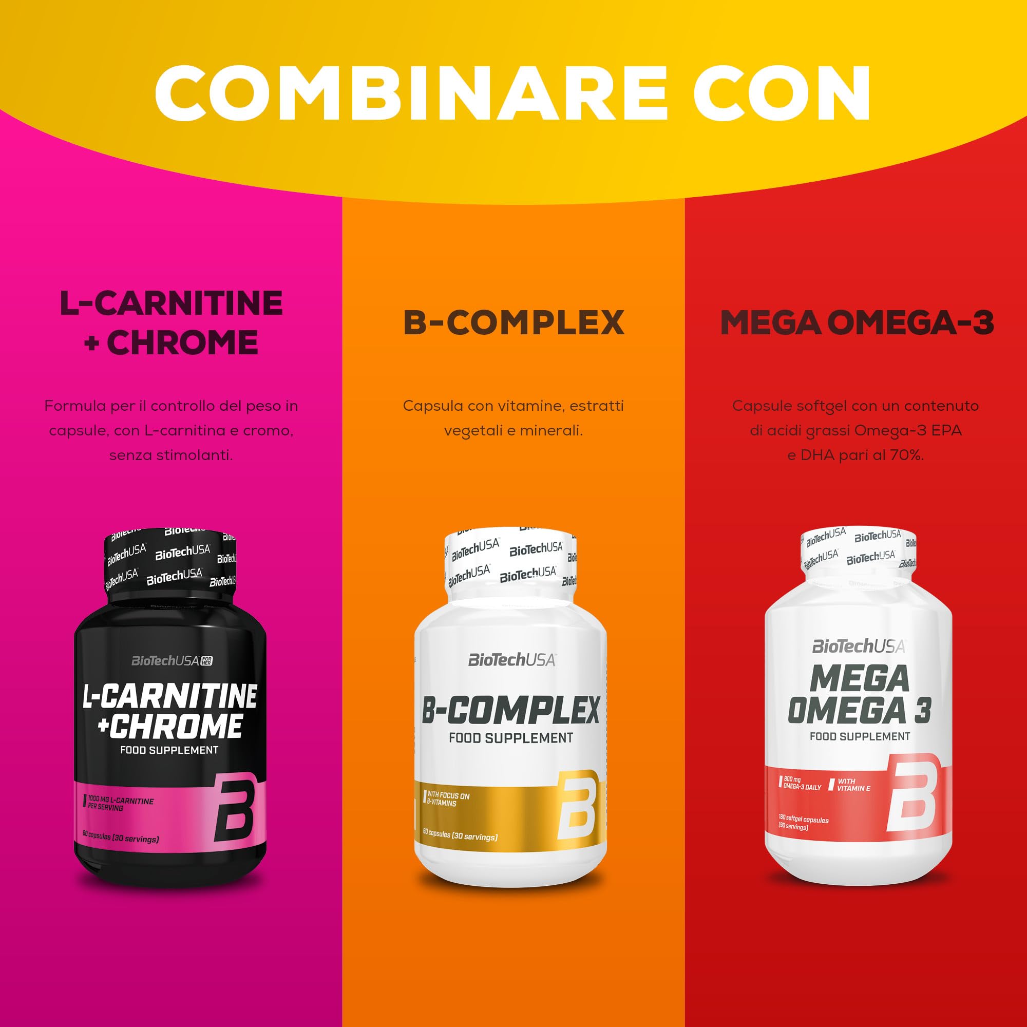 Capsule EAA BioTechUSA | 3200 mg di aminoacidi essenziali, tutti i 9 essenziali | Rapporto raccomandato dall'OMS | 200 capsule