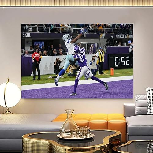 Miniatura 6 de Amari Cooper Unstoppable Poster Print Photo Art Painting Canvas Home Decorative Bedroom Modern Decors Gifts 12x18inch(30x45cm)
