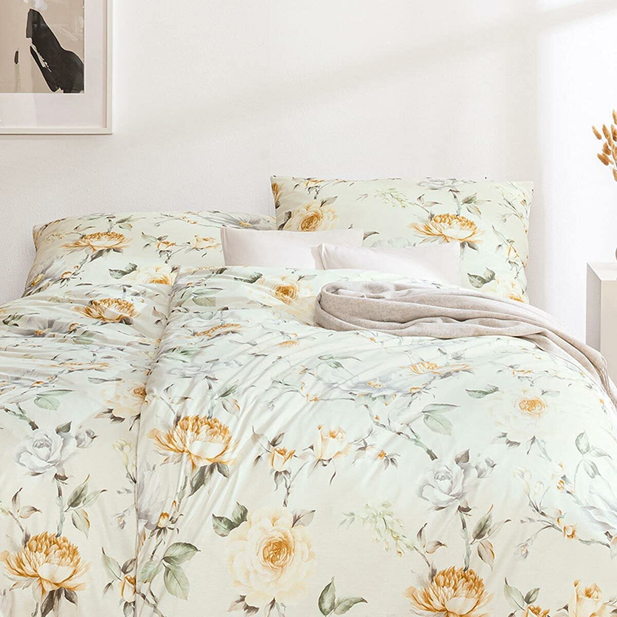 ESTELLA Mako Interlock Jersey Bettwäsche Penelope ecrue 1 Bettbezug 135 x 200 cm + 1 Kissenbezug 80 x 80 cm
