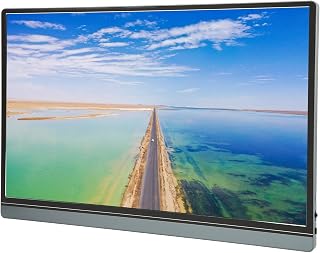 Monitor Portátil, 1920 X 1080 Resolução Full HD IPS Tela Monitor Portátil 15,6 Polegadas para Smartphone (plugue americano)
