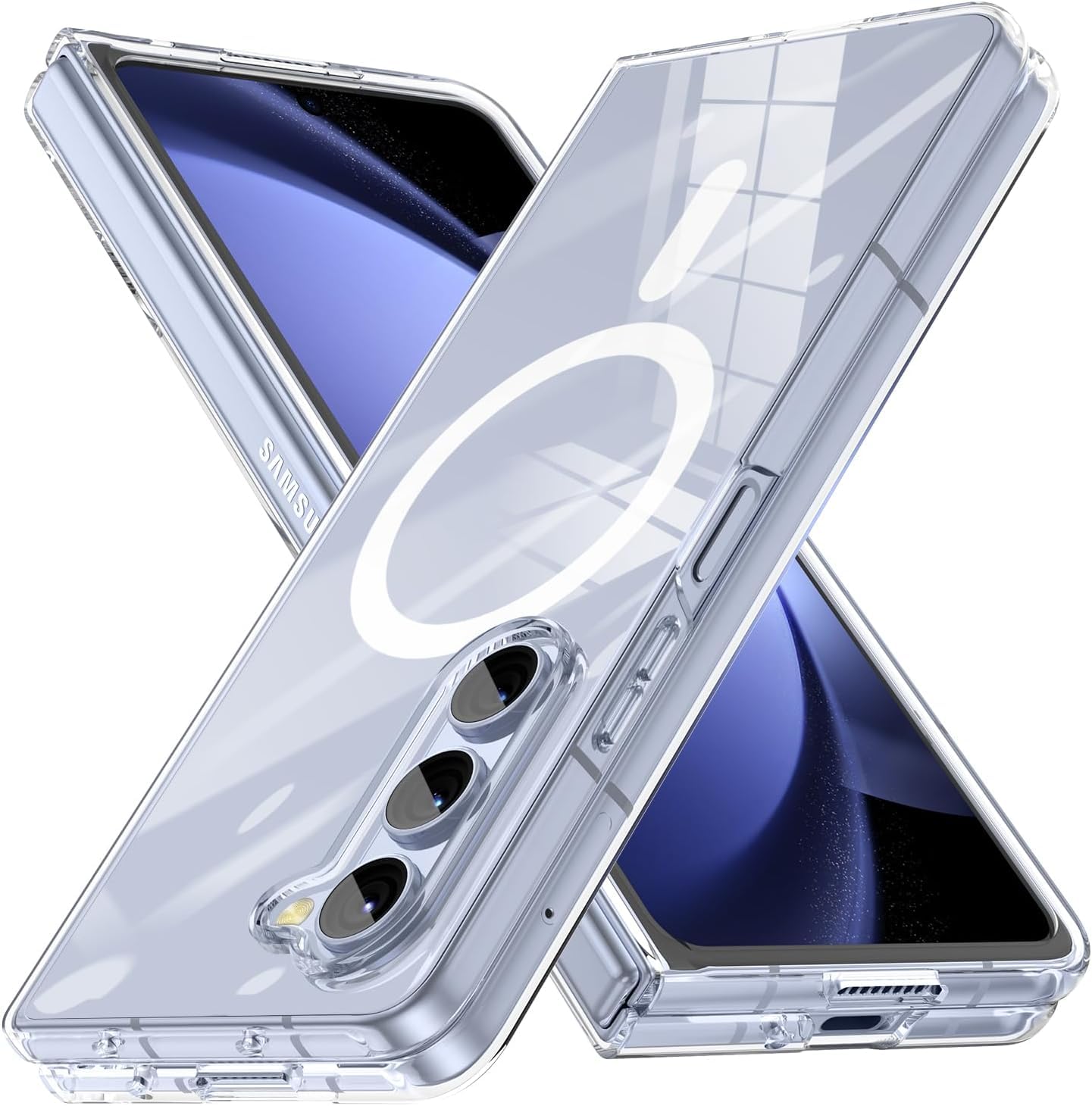 STP FEEL Clear Magnetic Case for Samsung Galaxy Z Fold 6 5G [Compatible All MagSafe Accessories] Transparent Slim Shockproof Case Anti-Yellow Transparent Phone Back Cover Case for Men Women (B0DCS1WDRV) Amazon Price History, Amazon Price Tracker