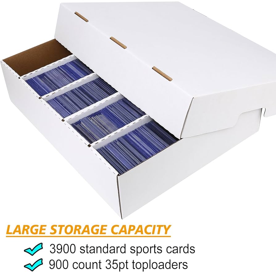 3er-Pack • 800 Stück Handels-/Spielkarten Aufbewahrungsbox