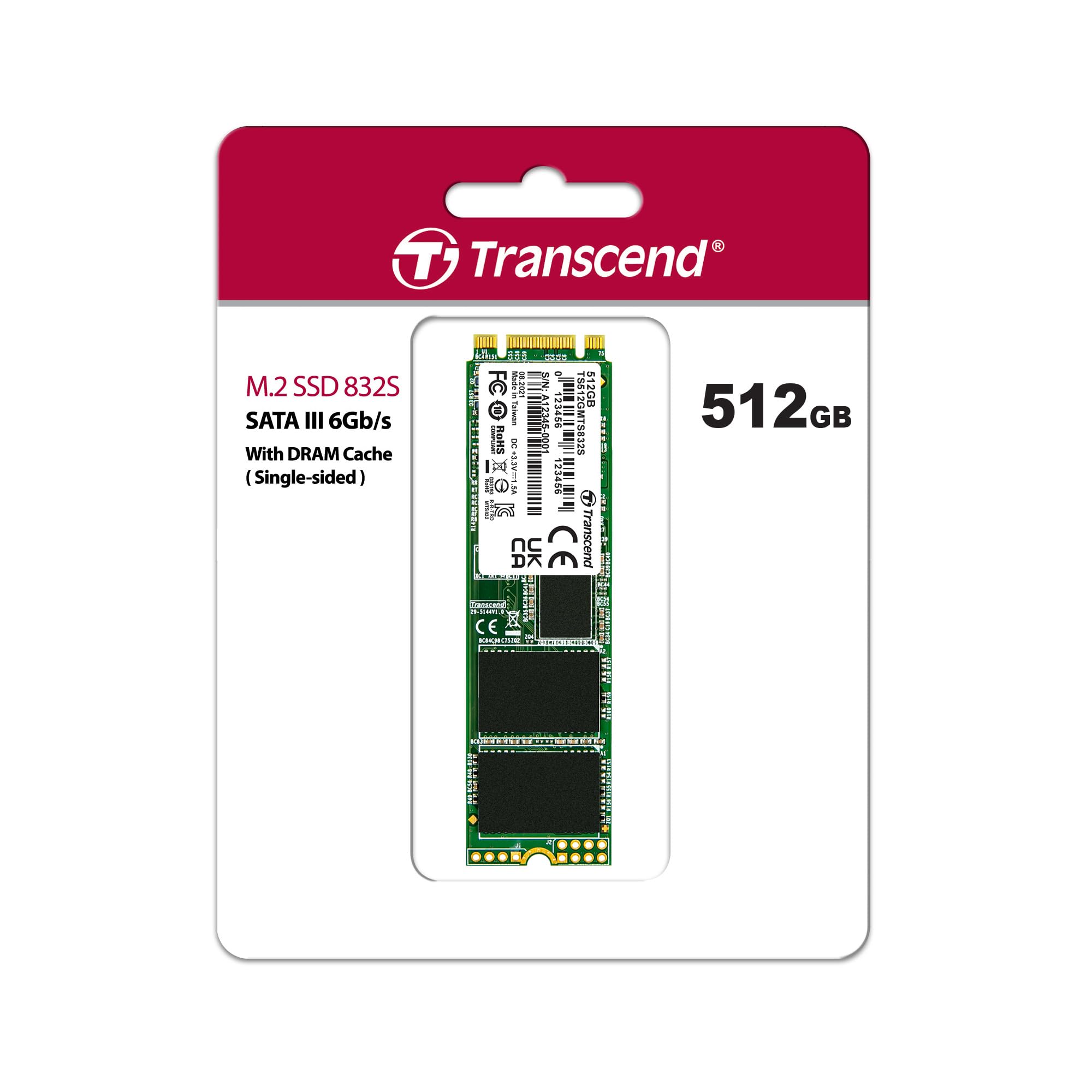 Amazon.com: Transcend - 512GB Single Side M.2 2280 SSD : Electronics