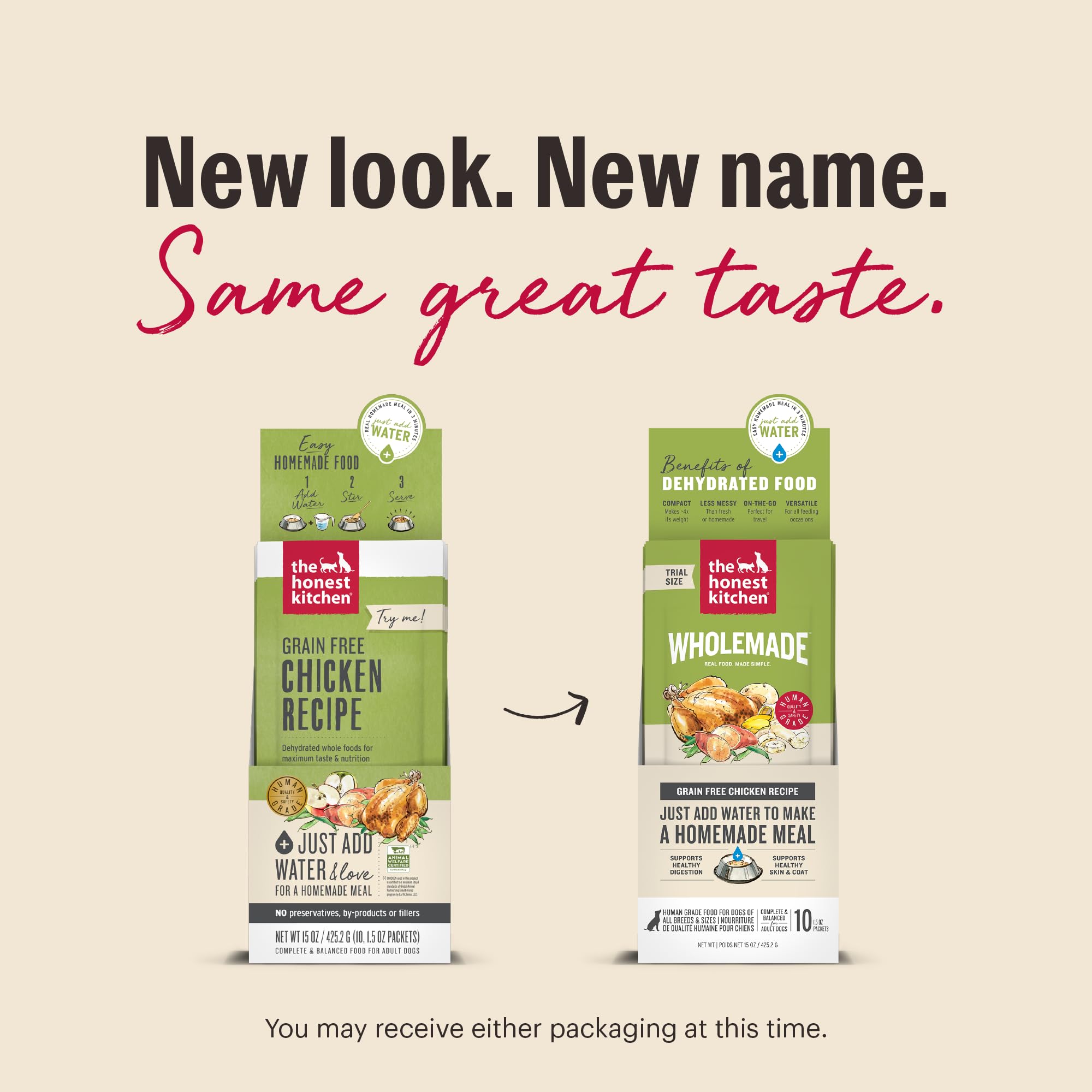 Amazon.com: The Honest Kitchen Human Grade Wholemade™ Dehydrated