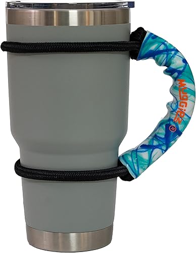 Mango universal para bebidas, agua oceánica, azul rey y verde azulado, el mango original de la taza, calidad premium, resistente, tazas, tazas,