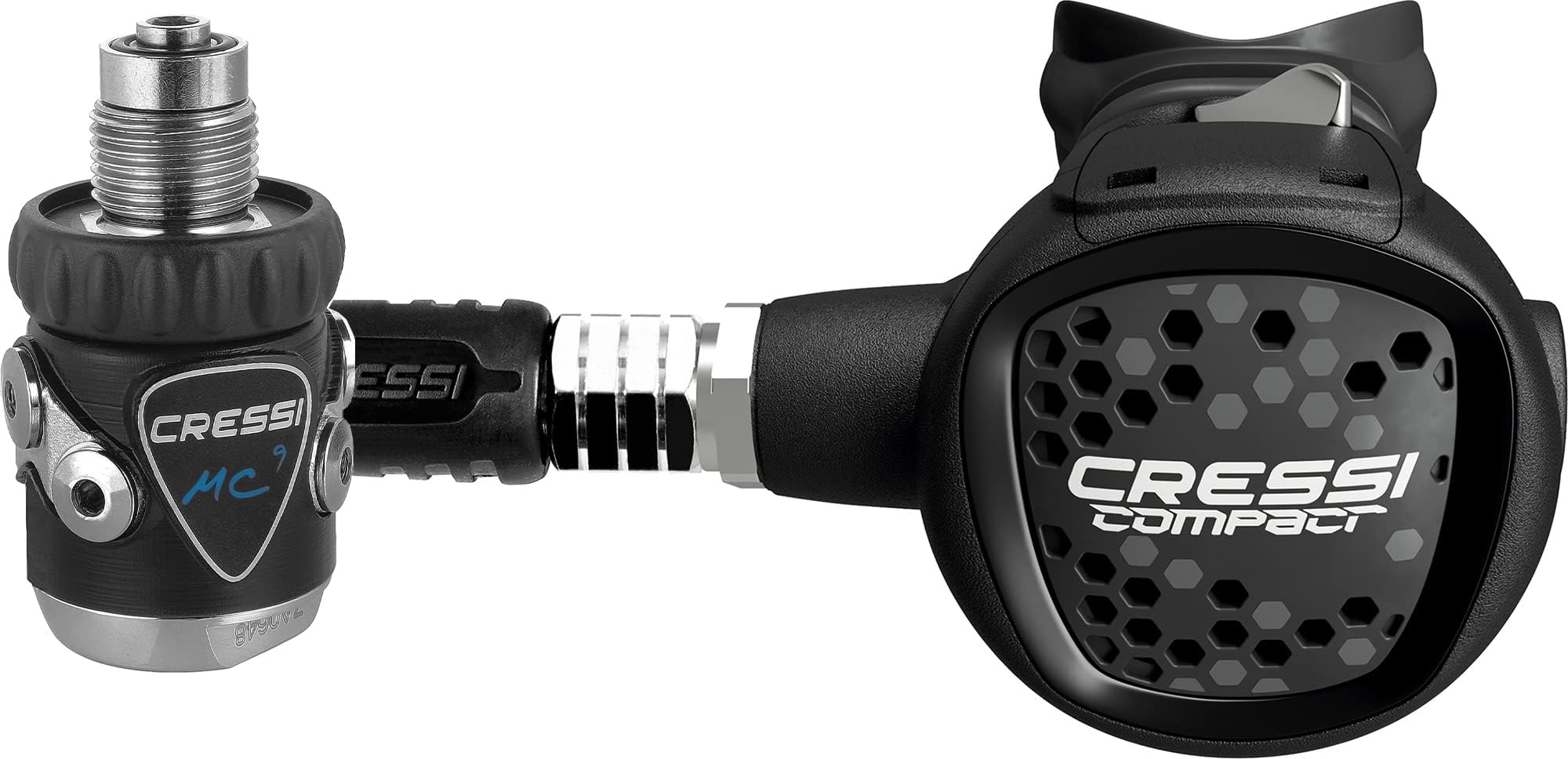 Cressi Compact MC9 DIN Balanced Regulator- Made in Italy