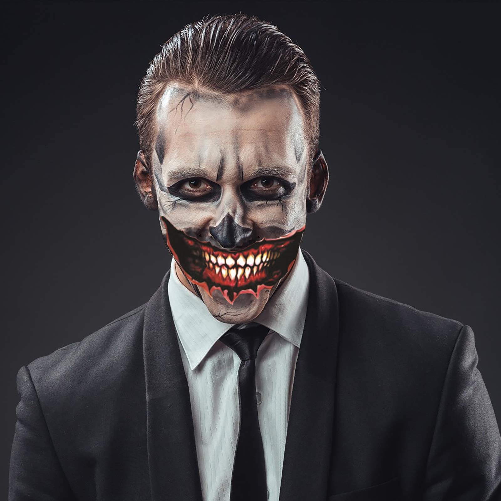 Halloween Horror Mouth Tattoos Sticking, Halloween Temporary Smiling Lips  Tattoo Sticker, Face Sticker Prank Makeup Props for Men/Women/Children :  Amazon.de: Toys