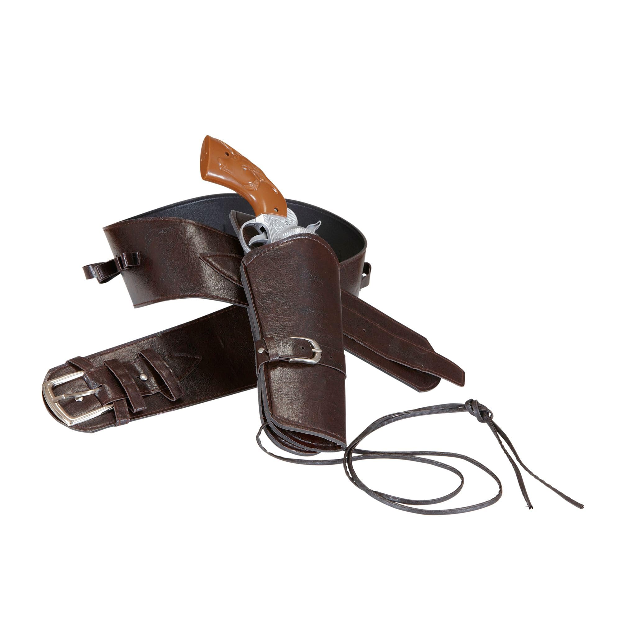 Widmann Cinturone Western Marrone con Fondina