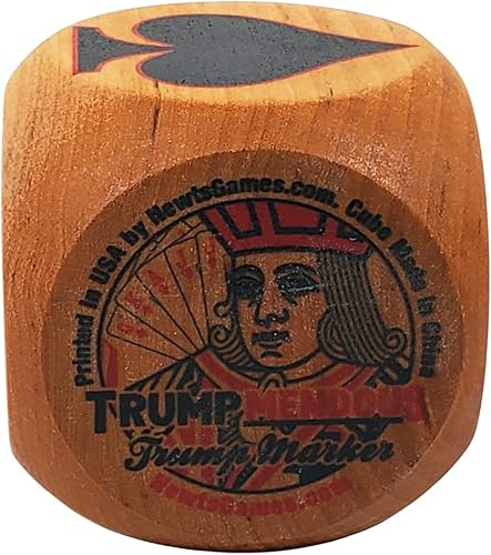 Miniatura 9 de Newt's Playing Cards Marcadorindicador Trump original Trump para Bridge, Euchre, Pinochle y otros juegos de cartas - Pips grandes, marcador grande
