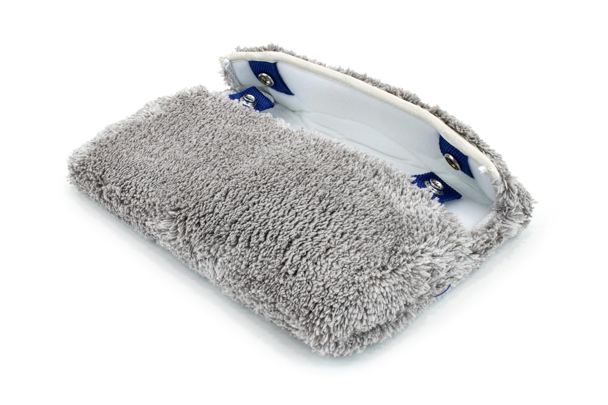 [Mitt on a Stick] Soft & Plush Microfiber Cover Refill (7"x10") - Gray