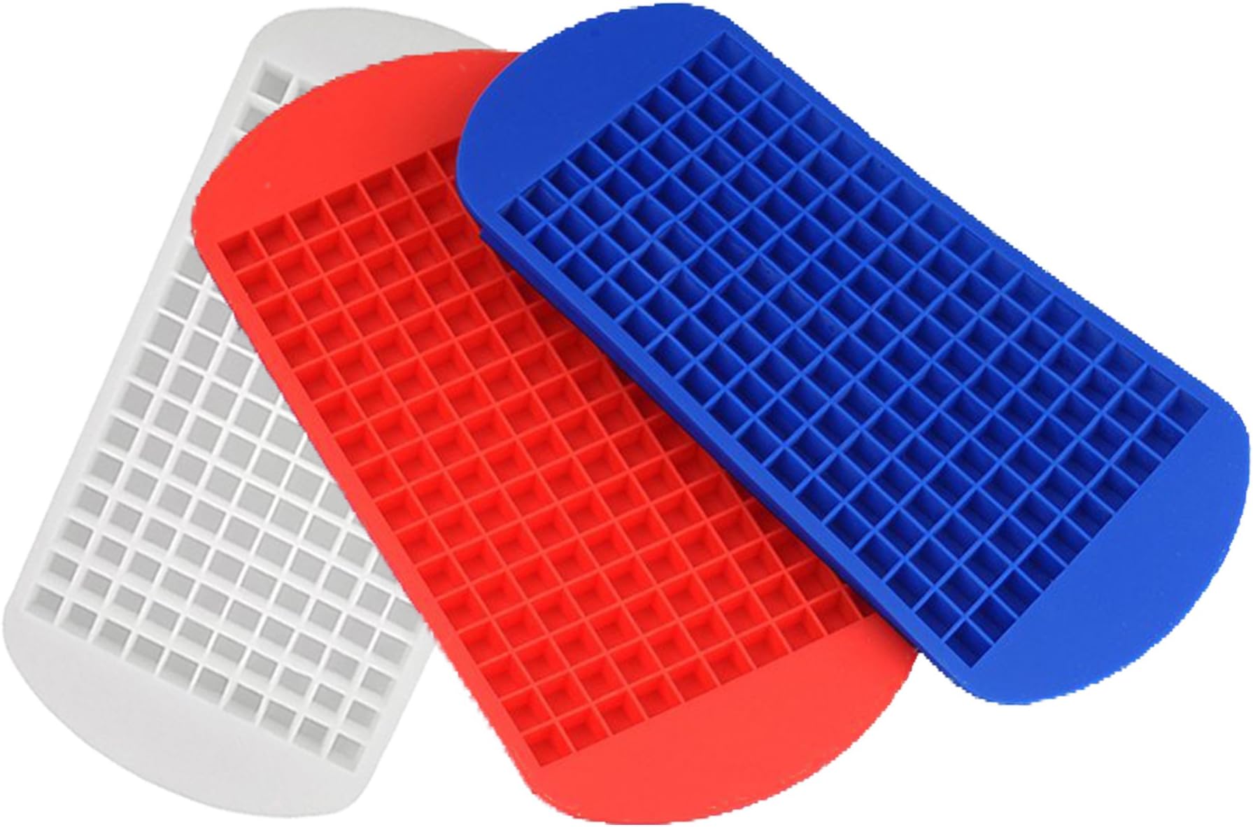 Silicone Ice Cube Trays, Ice Cube Tray, Ice Trays, Silicone Ice Tray, Mini Ice Cube Trays, Ice Cube Trays Silicone, Small Ice Cube Trays, Silicone Ice Cube Modes, Rubber Ice Trays, BPA Free, Stackable