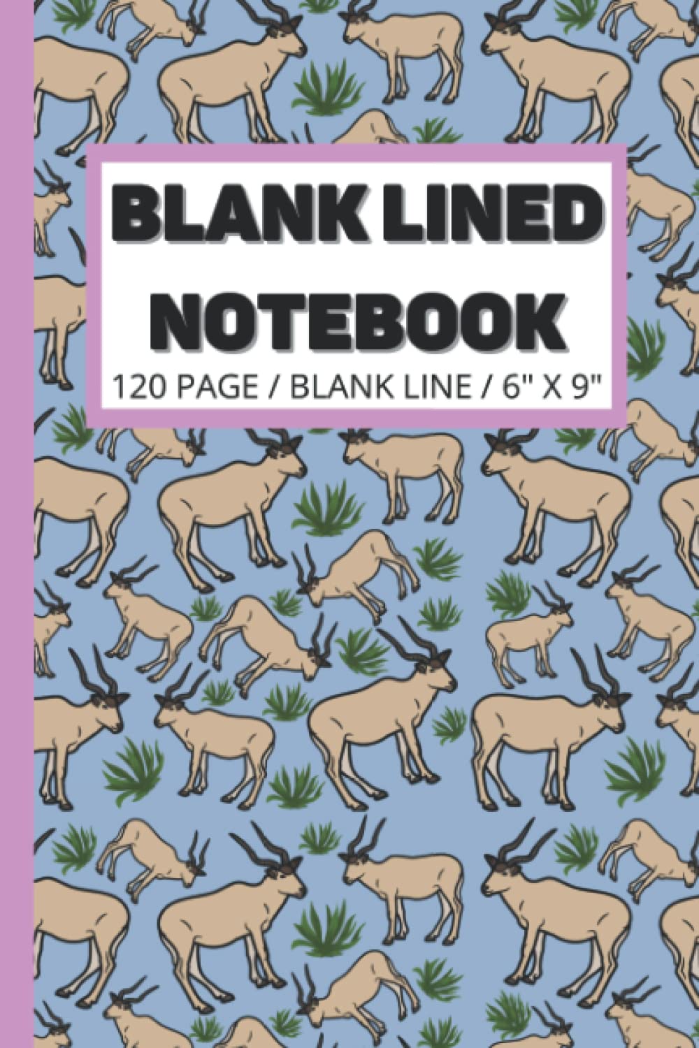 ADDAX NOTEBOOK GIFTS: BLANK LINED JOURNAL
