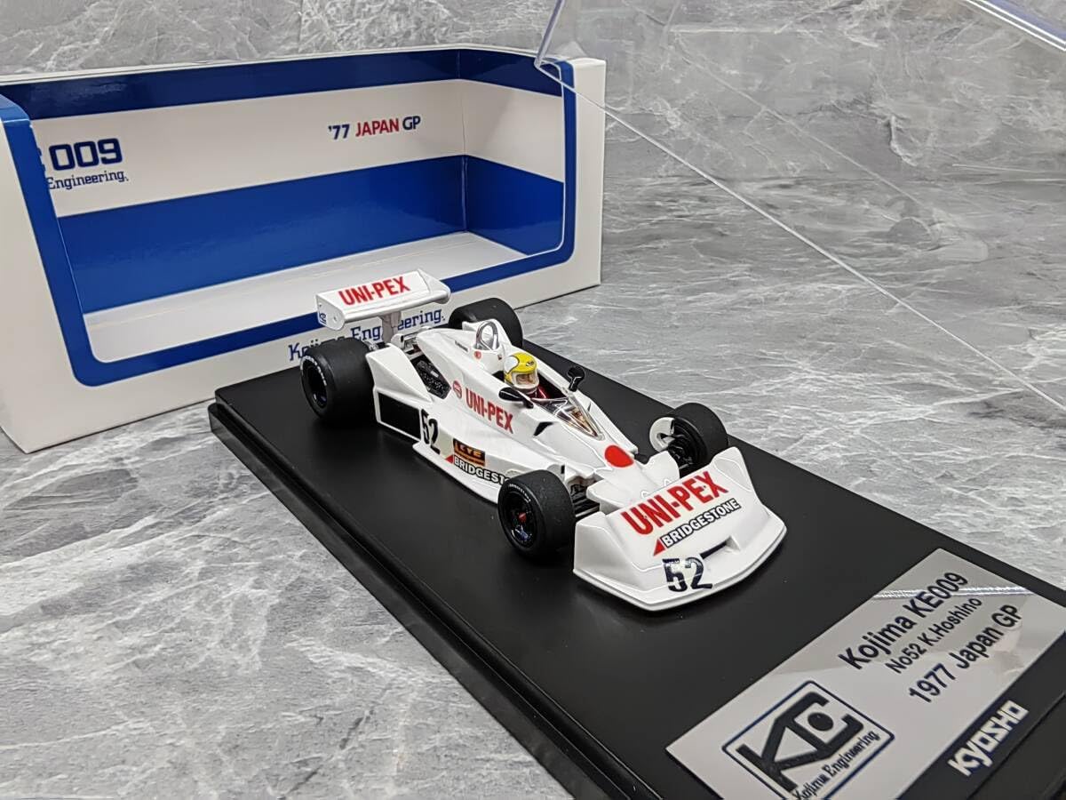 1/43 F1京商 KE009 1977日本GP 星野一義 Amazon.co.jp: 京商 1 43 コジマ KE009 日本GP 星野一義 1977#52