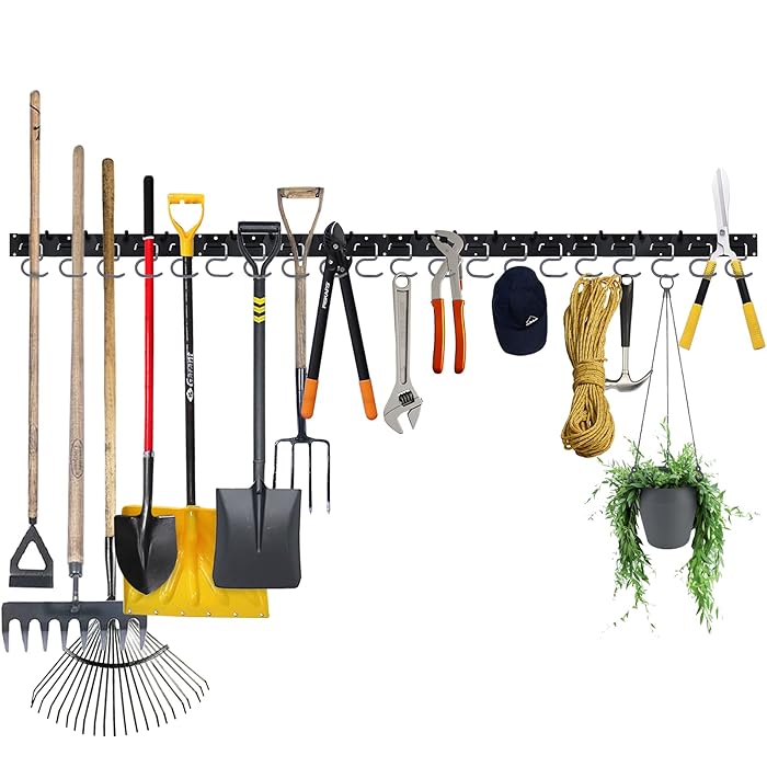 Buy augtarlion 64 Inch Garage Tool Organizer Wall Mount, Adjustable