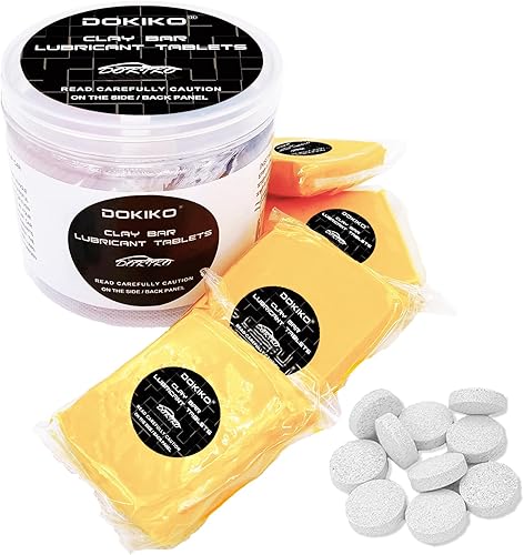 Miniatura 1 de Paquete de 4 barras de arcilla para automóvil, kit de detallado automático de 14.11 oz  10 unidades (1 pieza  16 onzas) pastillas lubricantes para