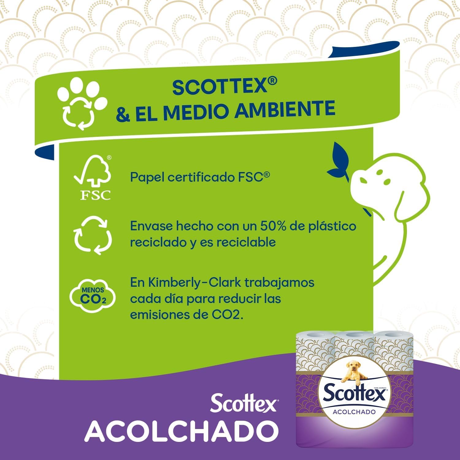 Scottex Carta Igienica Ultra Morbida 3 veli | 54 Rotoli