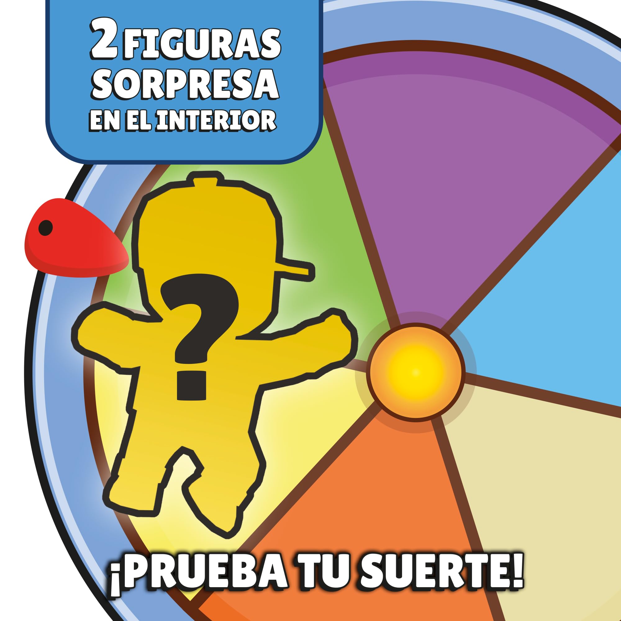Bizak Stumble Guys Confezione da 8 Figure d'azione 6 cm Set 3, 3 gruppi di personaggi da collezionare, licenza ufficiale del videogioco di abbattimenti, adulti fan e ragazzi o ragazze dagli 8 anni