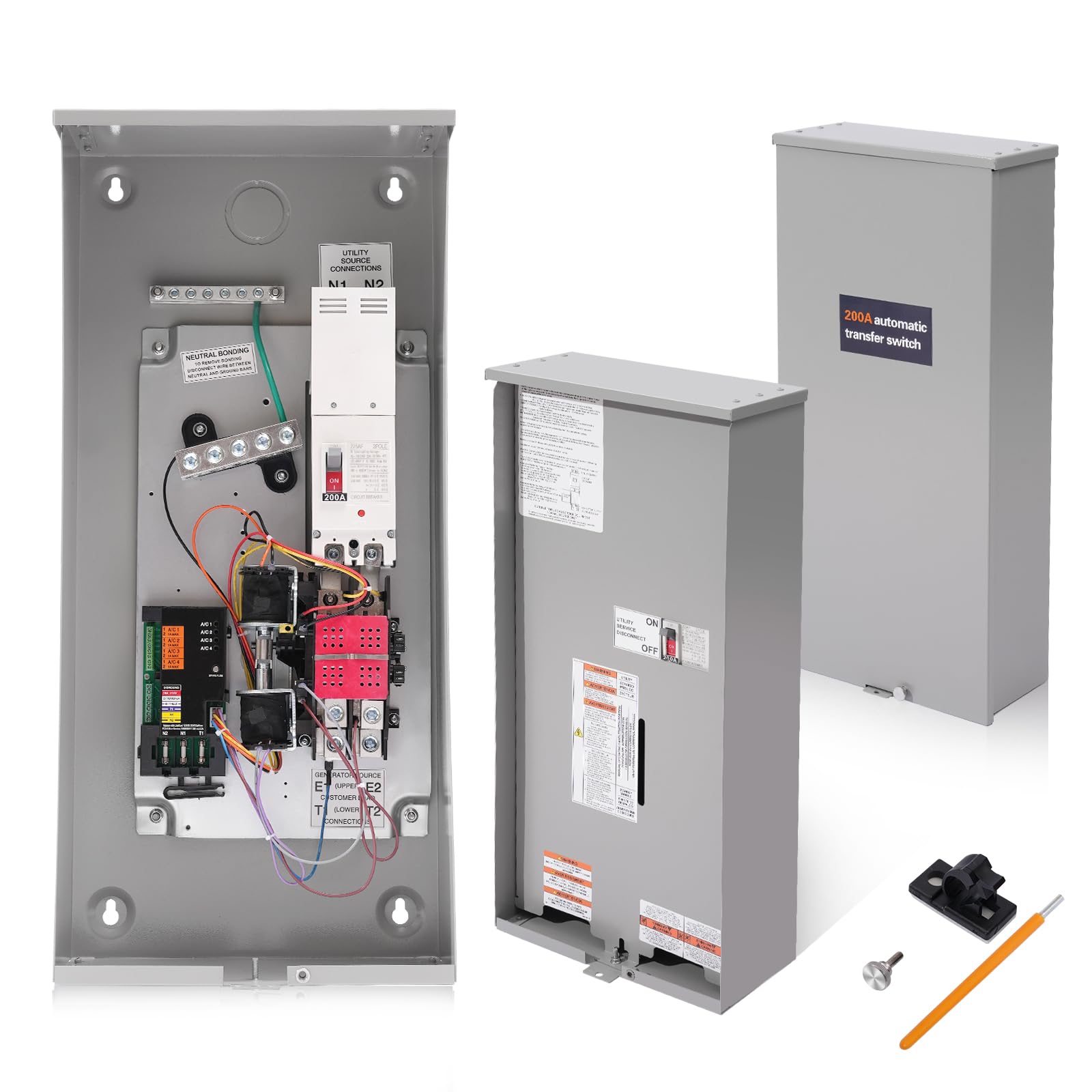Amazon.com: 200 Amp Automatic Transfer Switch w/Power Management