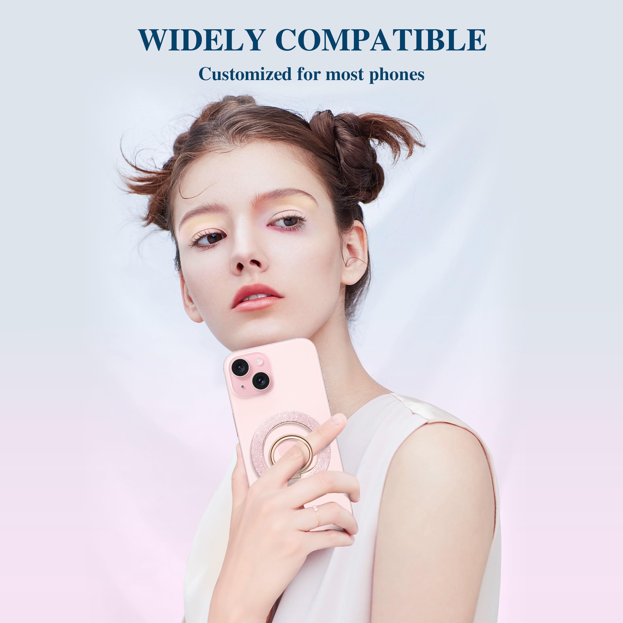 Coque Rigide Magnétique Avec Anneau Support 360° Pour Vivo V20 SE | Protection Complète, étui Mince Et élégant