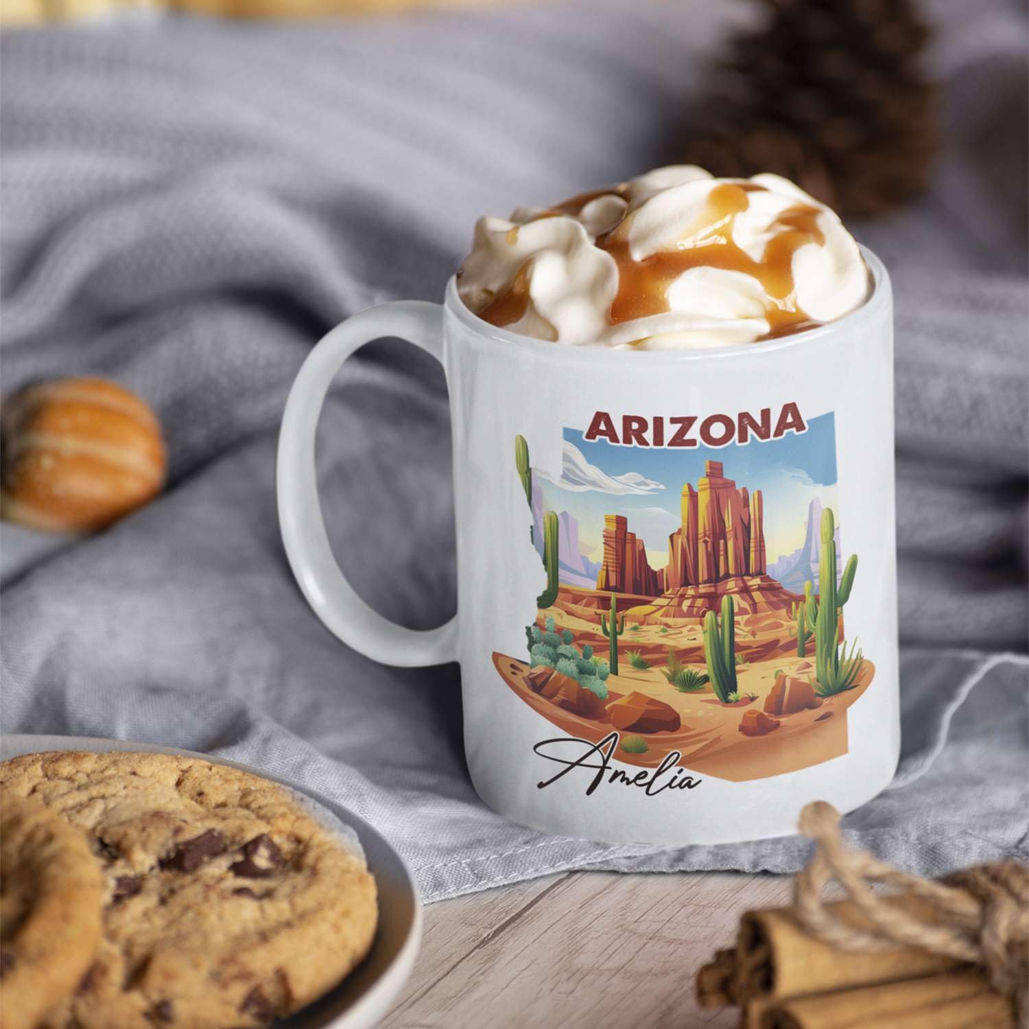 cardinal coffee cup DC Spring Cardinal Mug – Koertens main image 1