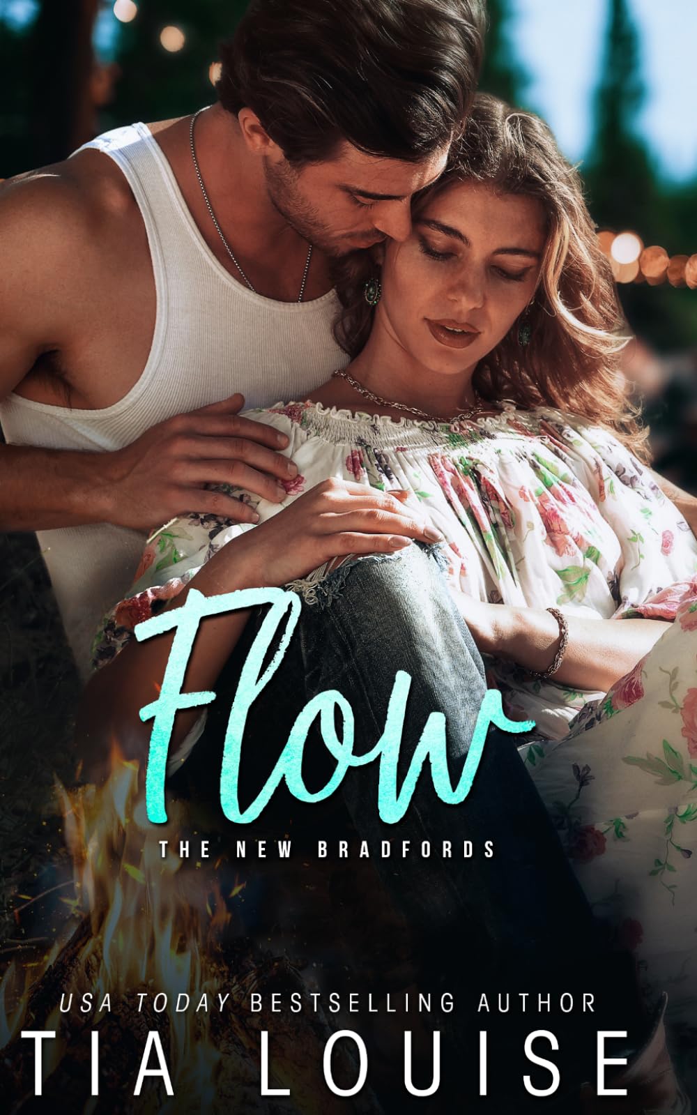 Flow: A childhood friends-to-lovers, fake dating hockey romance. (The New Bradfords, model covers)