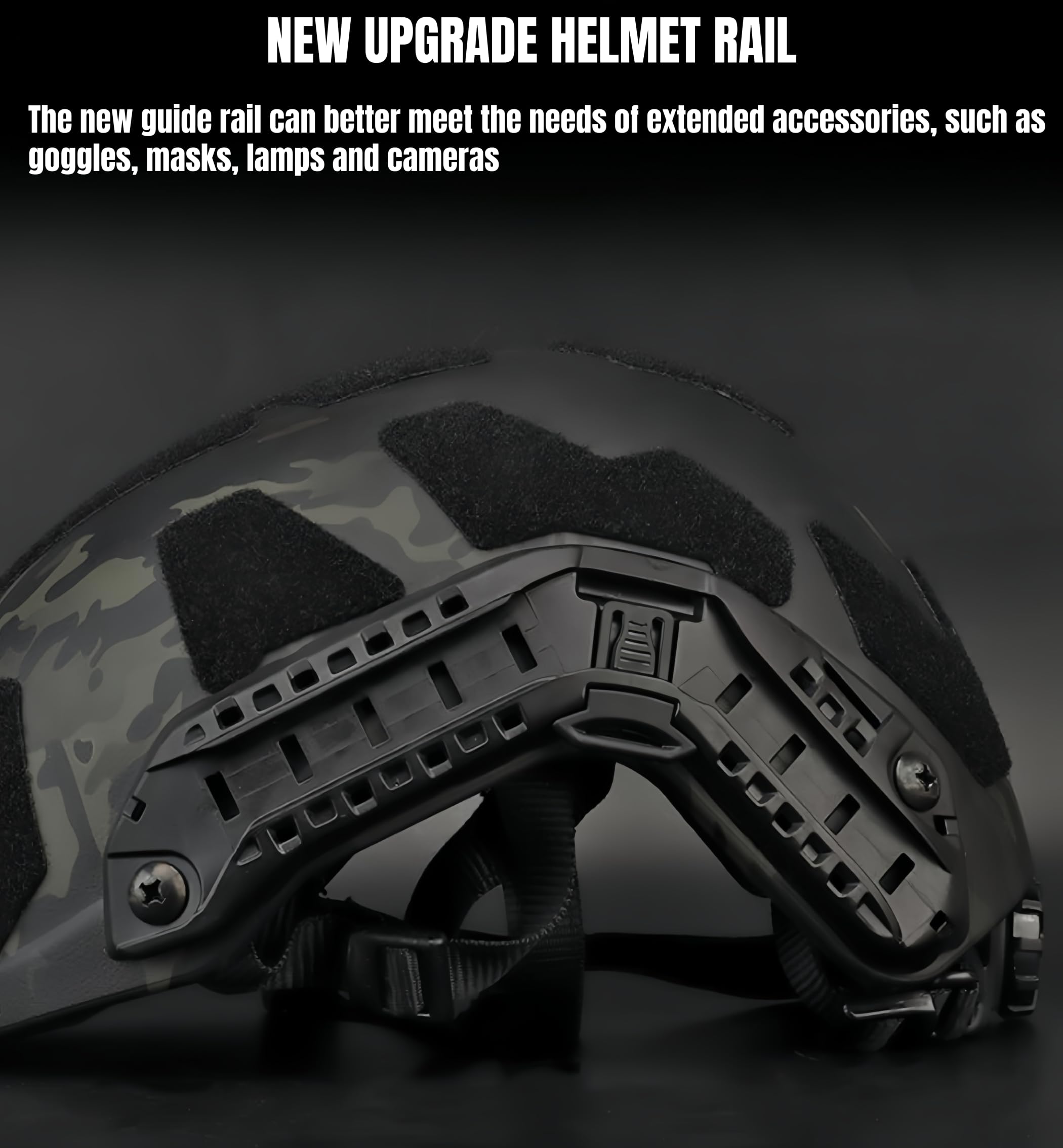 ACEXIER Casco protettivo da tiro tattico SF SUPER High Cut, casco tattico FAST