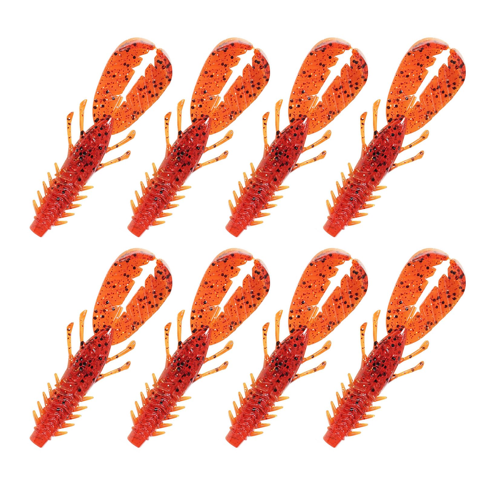 Shrimp Soft Bait Lure Art Trout Artificial Fishing Bait Lures Fishing Accessories 7.5cm 3.7g Swimbait Lures