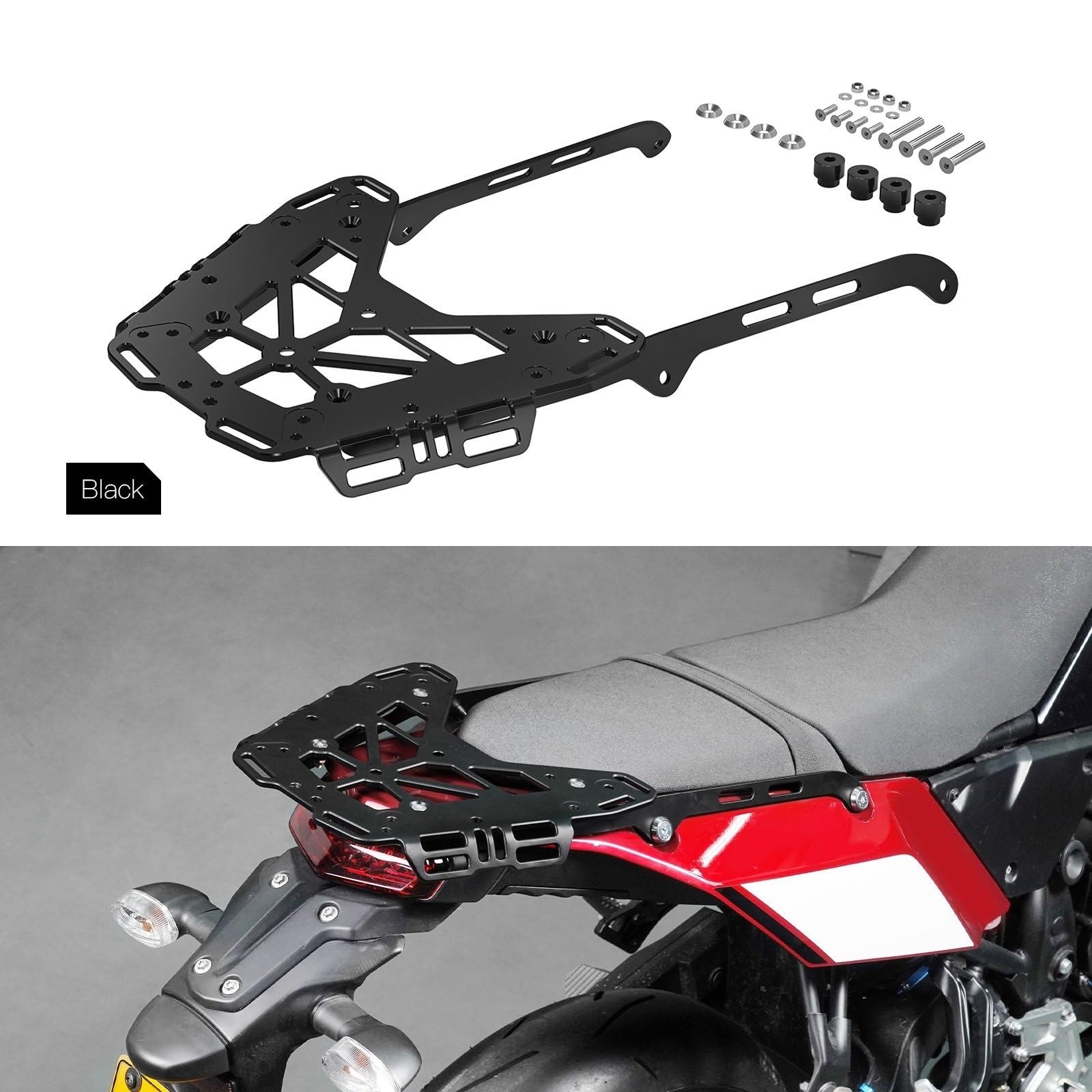 Do Tenere 700 XTZ 700 T700 2019-2024 Edycja Rajdowa 2020-2024 Tylny Bagaż Uchwyt Topcase motocyklowy Uchwyt Półki