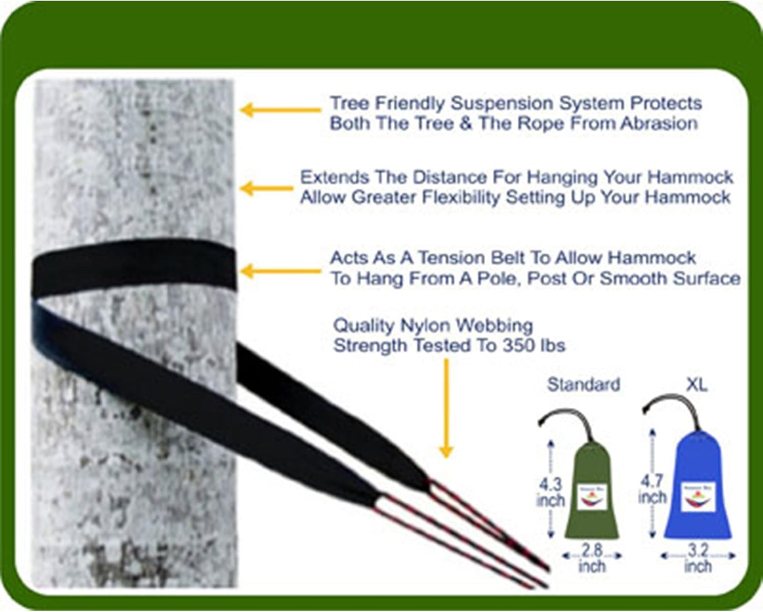 Hammock Bliss Tree Straps - Hang Any Hammock with Ease - Fast Setup - Extra Wide - Super Strength - Amazingly Lightweight - Only 3 oz 1 71IwKjYNeeL. AC SL1500