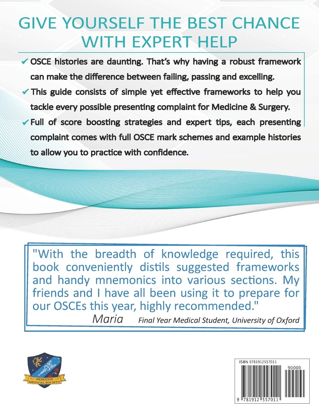 The Ultimate OSCE History Guide: 100 Cases, Simple History Frameworks for OSCE Success, Detailed OSCE Mark Schemes, Includes Investigation and ... Ultimate Medical School Application Library)