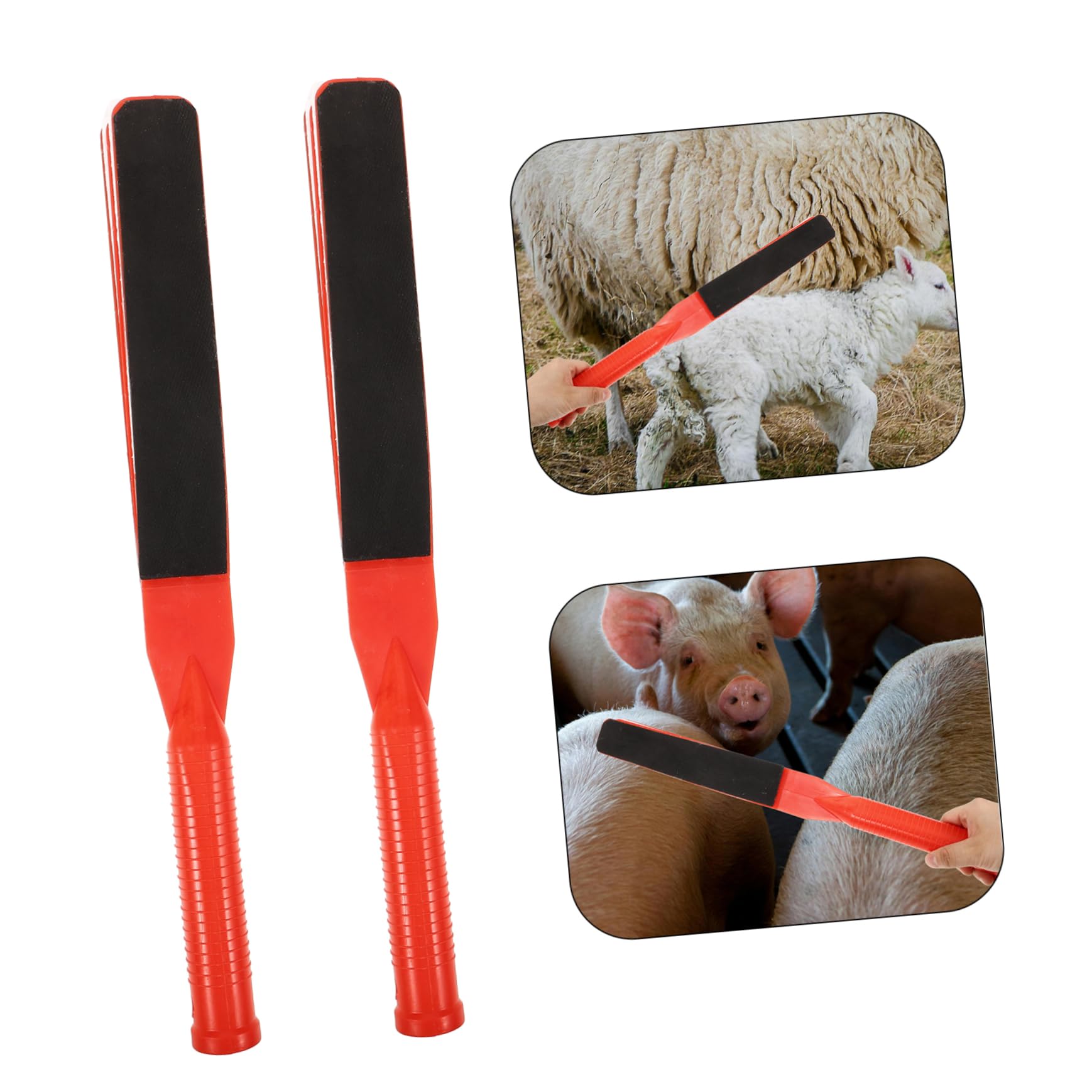 UPKOCH 3 Pezzi Paddle per Bestiame Maneggevole Strumento per Animali Spazi Ristetti Resistente All Usura e Facile da per e Stalle
