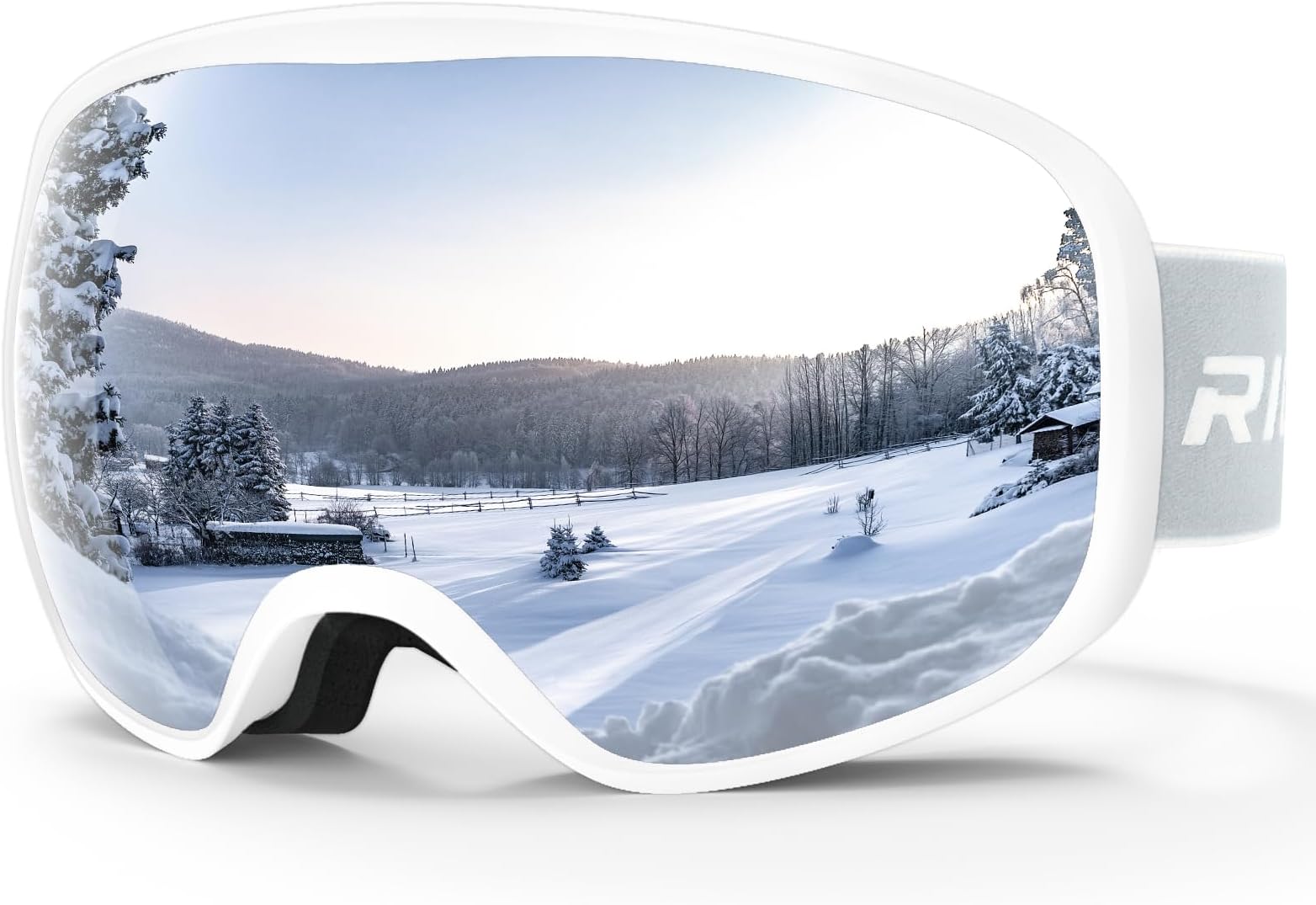 Ski Goggles Snowboard Goggles for Men Women Adults Youth,Over Glasses OTG/100% UV Protection/Anti-fog/Wide Vision