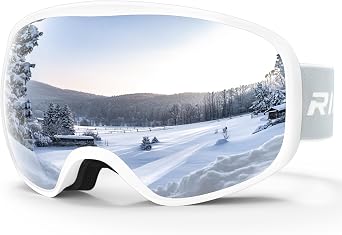 Ski Goggles Snowboard Goggles for Men Women Adults Youth,Over Glasses OTG/100% UV Protection/Anti-fog/Wide Vision