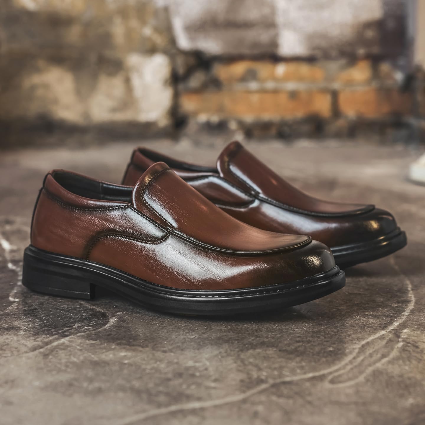 Scarpe da Uomo Eleganti, Mocassini da Lavoro Slip-on | Casual, Comfort, Leggero, Formale, Da camminata, Ufficio, Scarpe da matrimonio